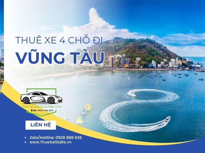 Thuê xe 4 chỗ đi Vũng Tàu